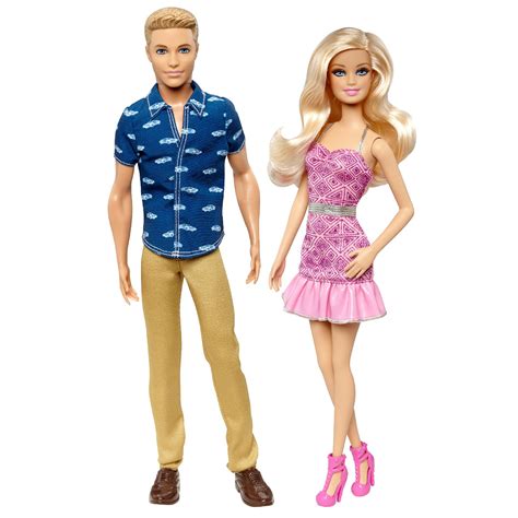 barbie doll and ken